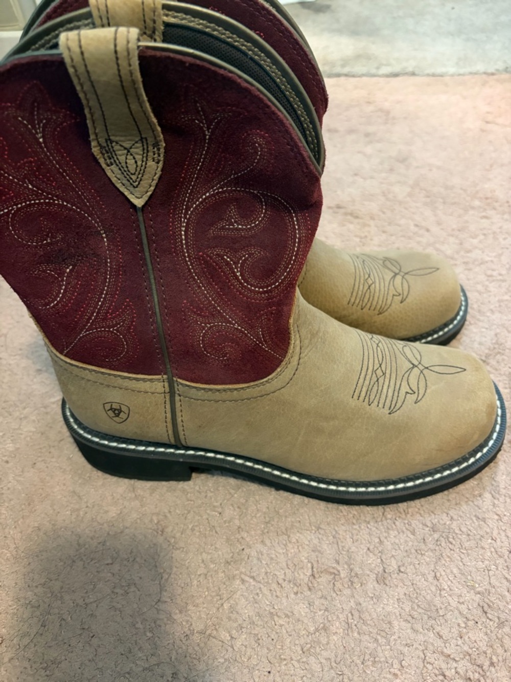 Ariat Brown Interior Leather Boot - Dark Brown